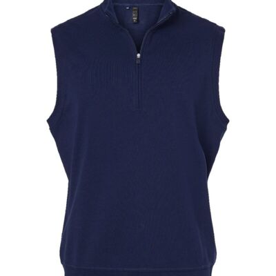 Men's Club Quarter-Zip Vest Thumbnail