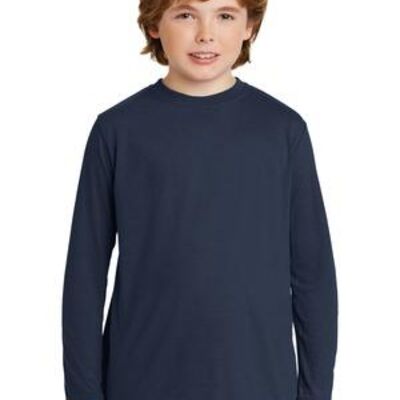 Youth Gildan Performance &#174; Long Sleeve T Shirt Thumbnail