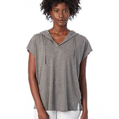 Narwhal Ladies' Poncho Hoodie Thumbnail