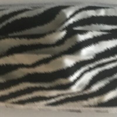 YOUTH FACEMASK - NON-MEDICAL HOMEMADE MASK - ZEBRA Thumbnail