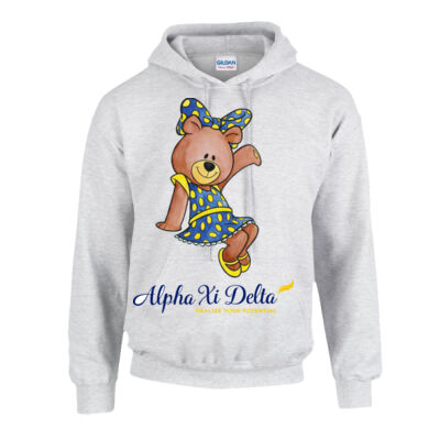 A Xi D Hoodie with Betxi Bear Thumbnail